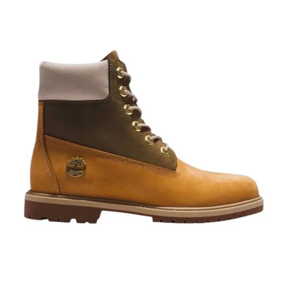 Timberland Women’s Heritage 6” Waterproof Boot Wheat Nubuck – Sz 10M - Picture 1 of 9